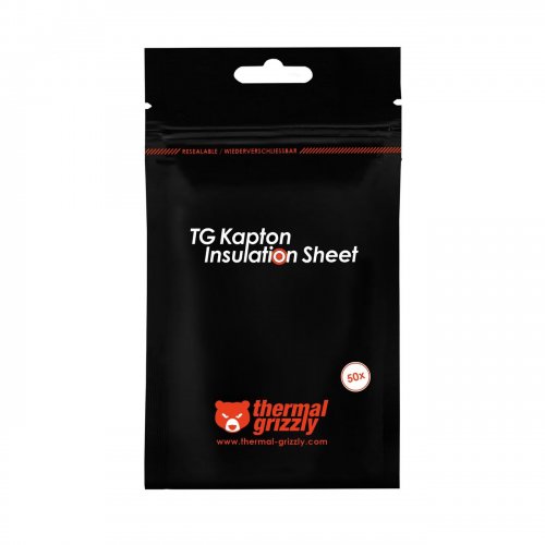 Купить Изоляционный лист Thermal Grizzly Kapton Insulation Sheet (TG-KIS-10-60-50) - цена в Харькове, Киеве, Днепре, Одессе
в интернет-магазине Telemart фото