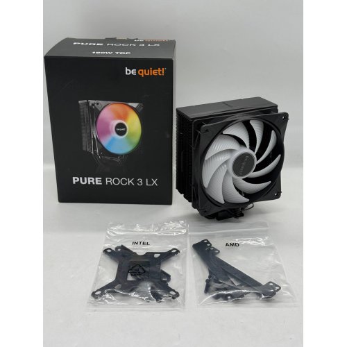 Кулер Be Quiet! Pure Rock 3 LX (BK040) (Відновлено продавцем, 773851) купити з перевіркою сумісності: огляд, характеристики, ціна у Києві, Львові, Вінниці, Хмельницькому, Івано-Франківську, Україні | інтернет-магазин TELEMART.UA фото