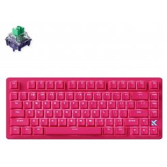 Клавіатура MCHOSE Jet 75 RGB Hall Effect Kailh Magnetic God Switch (MC-JET75-13) Rose Red