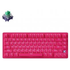Клавіатура MCHOSE Jet 75 RGB Hall Effect Kailh Magnetic God Switch (MC-JET75-13) Rose Red