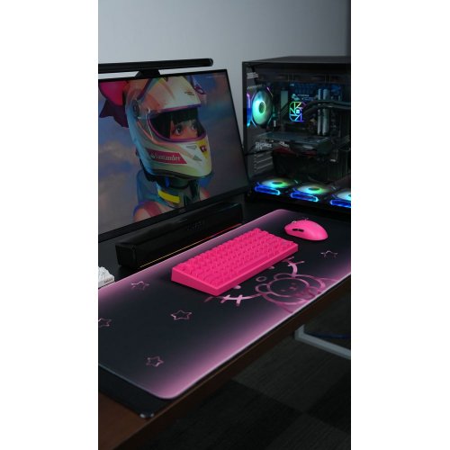Клавіатура MCHOSE Jet 75 RGB Hall Effect Kailh Magnetic God Switch (MC-JET75-13) Rose Red купити в Україні: Київ, Львів, Хмельницький, Тернопіль | Низька ціна, відгуки, характеристики від TELEMART фото