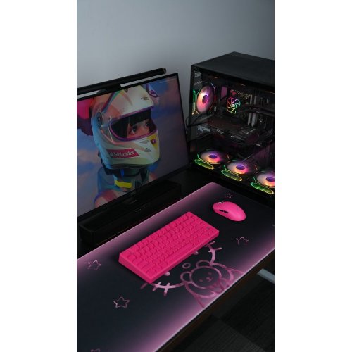 Клавіатура MCHOSE Jet 75 RGB Hall Effect Kailh Magnetic God Switch (MC-JET75-13) Rose Red купити в Україні: Київ, Львів, Хмельницький, Тернопіль | Низька ціна, відгуки, характеристики від TELEMART фото
