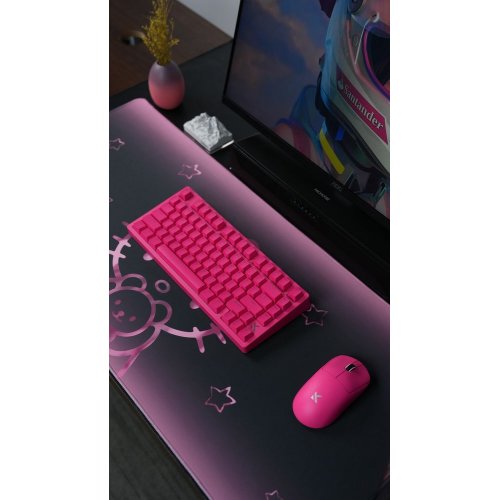 Клавіатура MCHOSE Jet 75 RGB Hall Effect Kailh Magnetic God Switch (MC-JET75-13) Rose Red купити в Україні: Київ, Львів, Хмельницький, Тернопіль | Низька ціна, відгуки, характеристики від TELEMART фото