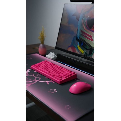Клавіатура MCHOSE Jet 75 RGB Hall Effect Kailh Magnetic God Switch (MC-JET75-13) Rose Red купити в Україні: Київ, Львів, Хмельницький, Тернопіль | Низька ціна, відгуки, характеристики від TELEMART фото