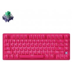 Клавіатура MCHOSE Jet 75 RGB Hall Effect Kailh Magnetic God Switch (MC-JET75-13) Rose Red