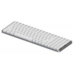Клавиатура Lofree OE919 Flow 100 Mechanical Ghost Switches Wireless (LO-6922694805997) White