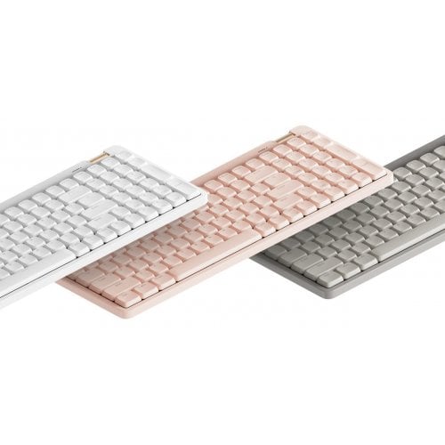 Photo Keyboard Lofree OE922 Flow Lite 100 Mechanical Linear Switches Wireless (LO-6922694806833) Off-White