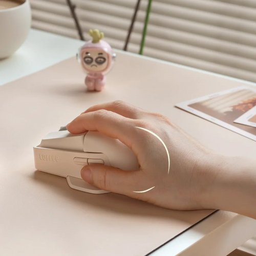Купити Миша Lofree OE909 Touch Wireless (LO-6922694804181) Tofu - ціна в Києві, Львові, Вінниці, Хмельницькому, Франківську, Україні | інтернет-магазин TELEMART.UA фото