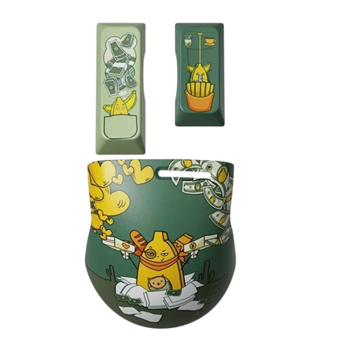 Накладки на мишку Lofree Touch Mouse Case Set (LO-6922694805843) Crazy Banana купити в Україні: Київ, Львів, Хмельницький, Тернопіль, Івано-Франківськ | Низька ціна, відгуки, характеристики від TELEMART фото