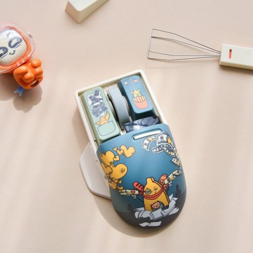 Накладки на мишку Lofree Touch Mouse Case Set (LO-6922694805843) Crazy Banana купити в Україні: Київ, Львів, Хмельницький, Тернопіль, Івано-Франківськ | Низька ціна, відгуки, характеристики від TELEMART фото