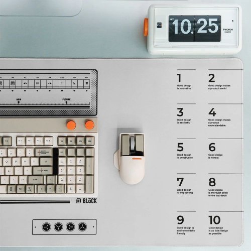 Купити Килимок для миші Lofree ON913 Desk Mat (LO-6922694806383) Vintage Orange - ціна в Києві, Львові, Вінниці, Хмельницькому, Франківську, Україні | інтернет-магазин TELEMART.UA фото