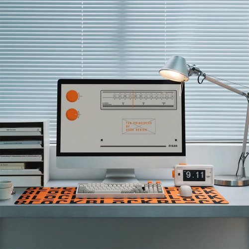 Купити Килимок для миші Lofree ON913 Desk Mat (LO-6922694806383) Vintage Orange - ціна в Києві, Львові, Вінниці, Хмельницькому, Франківську, Україні | інтернет-магазин TELEMART.UA фото