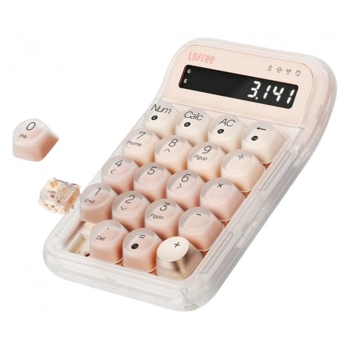 Купить Цифровой блок Lofree EH113 Foundation Tri-Mode Wireless Numpad (LO-6922694806178) Rose - цена в Харькове, Киеве, Днепре, Одессе
в интернет-магазине Telemart фото