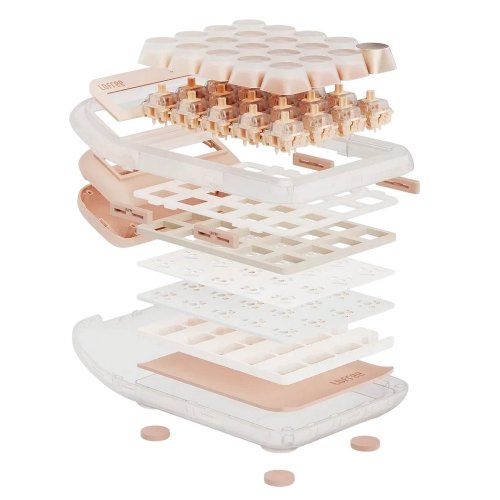 Купить Цифровой блок Lofree EH113 Foundation Tri-Mode Wireless Numpad (LO-6922694806178) Rose - цена в Харькове, Киеве, Днепре, Одессе
в интернет-магазине Telemart фото