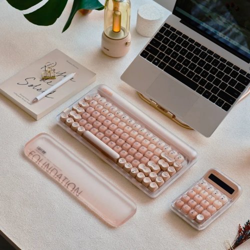 Купить Цифровой блок Lofree EH113 Foundation Tri-Mode Wireless Numpad (LO-6922694806178) Rose - цена в Харькове, Киеве, Днепре, Одессе
в интернет-магазине Telemart фото
