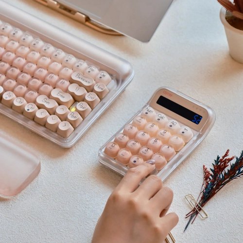 Купить Цифровой блок Lofree EH113 Foundation Tri-Mode Wireless Numpad (LO-6922694806178) Rose - цена в Харькове, Киеве, Днепре, Одессе
в интернет-магазине Telemart фото