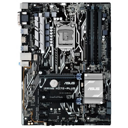 Материнська плата Asus PRIME H270-PLUS (s1151, Intel H270) (Відновлено продавцем, 773897) купити з перевіркою сумісності: огляд, характеристики, ціна у Києві, Львові, Вінниці, Хмельницькому, Івано-Франківську, Україні | інтернет-магазин TELEMART.UA фото