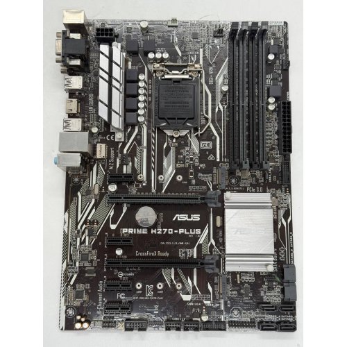 Материнська плата Asus PRIME H270-PLUS (s1151, Intel H270) (Відновлено продавцем, 773897) купити з перевіркою сумісності: огляд, характеристики, ціна у Києві, Львові, Вінниці, Хмельницькому, Івано-Франківську, Україні | інтернет-магазин TELEMART.UA фото