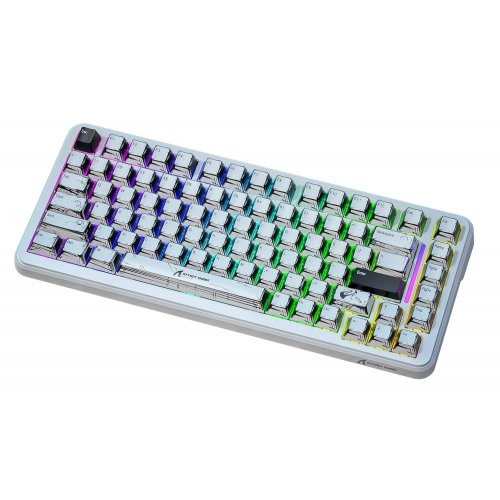 Купити Клавіатура Attack Shark X82 Pro RGB HE Magnetic Switch Wireless (AS-6972792470719-C-UA) Comic - ціна в Києві, Львові, Вінниці, Хмельницькому, Франківську, Україні | інтернет-магазин TELEMART.UA фото