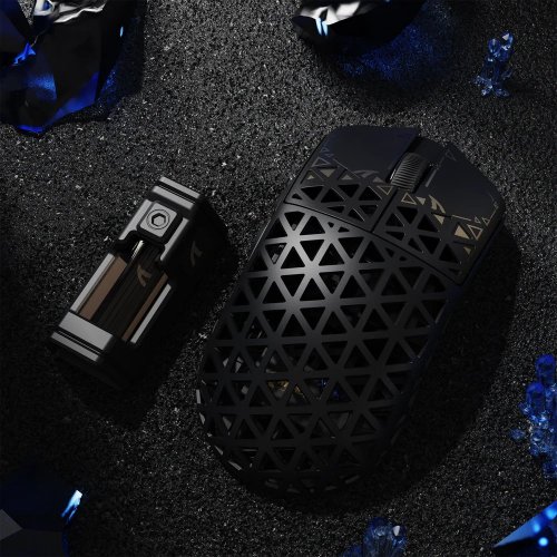 Купити Миша Attack Shark R5 Ultra Wireless (AS-6972792470573-B) Black - ціна в Києві, Львові, Вінниці, Хмельницькому, Франківську, Україні | інтернет-магазин TELEMART.UA фото