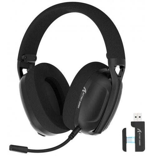 Купити Навушники Attack Shark L80 Wireless (AS-6972792470610-B) Black - ціна в Києві, Львові, Вінниці, Хмельницькому, Франківську, Україні | інтернет-магазин TELEMART.UA фото
