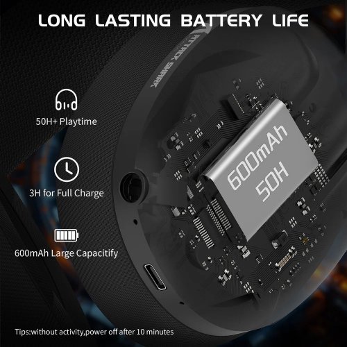 Купити Навушники Attack Shark L80 Wireless (AS-6972792470610-B) Black - ціна в Києві, Львові, Вінниці, Хмельницькому, Франківську, Україні | інтернет-магазин TELEMART.UA фото