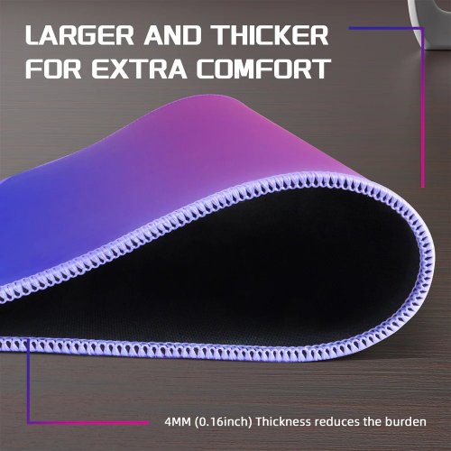 Купить Коврик для мышки Attack Shark CM03 (AS-CM03-PG) Gradient Purple/Blue - цена в Харькове, Киеве, Днепре, Одессе
в интернет-магазине Telemart фото
