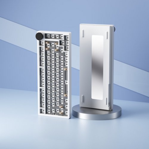Основа для клавіатури Attack Shark 82 Key Barebone (AS-BAREBONE-82-W) White купити в Україні: Київ, Львів, Хмельницький, Тернопіль | Низька ціна, відгуки, характеристики від TELEMART фото