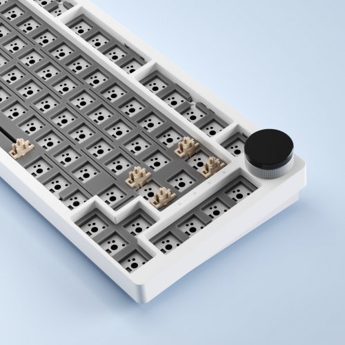 Основа для клавіатури Attack Shark 82 Key Barebone (AS-BAREBONE-82-W) White купити в Україні: Київ, Львів, Хмельницький, Тернопіль | Низька ціна, відгуки, характеристики від TELEMART фото