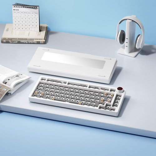 Основа для клавіатури Attack Shark 82 Key Barebone (AS-BAREBONE-82-W) White купити в Україні: Київ, Львів, Хмельницький, Тернопіль | Низька ціна, відгуки, характеристики від TELEMART фото