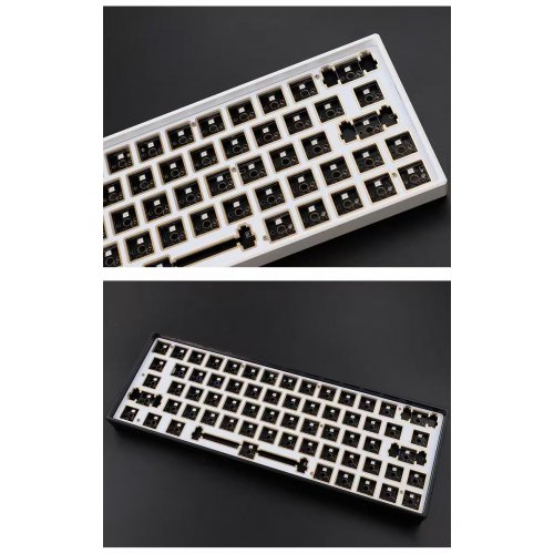 Основание для клавиатуры Attack Shark 64 Key Barebone (AS-BAREBONE-64-B) Black купить в Украине: Киев, Днепр, Харьков, Одесса  | Низкая цена, отзывы, характеристики от TELEMART фото