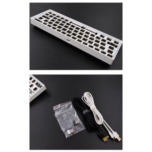 Основание для клавиатуры Attack Shark 64 Key Barebone (AS-BAREBONE-64-B) Black купить в Украине: Киев, Днепр, Харьков, Одесса  | Низкая цена, отзывы, характеристики от TELEMART фото