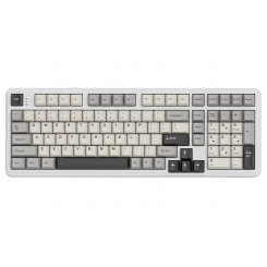 Клавиатура Attack Shark X98 RGB Linear Strawberry Switch Wireless (AS-6972792470603-CW-UA) White