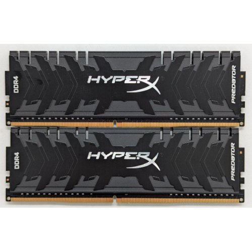 Купить Озу HyperX DDR4 16GB (2x8GB) 3200Mhz Predator (HX432C16PB3K2/16) (Восстановлено продавцом, 773955) с проверкой совместимости: обзор, характеристики, цена в Киеве, Днепре, Одессе, Харькове, Украине | интернет-магазин TELEMART.UA фото