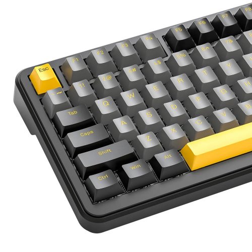 Купить Клавиатура Attack Shark X85 Pro RGB Linear Blueberry Switch Wireless (AS-6972792470368-SB-UA) Starry Black - цена в Харькове, Киеве, Днепре, Одессе
в интернет-магазине Telemart фото