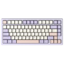 Клавіатура Attack Shark X75 RGB Kailh MX Switch Wireless (AS-6972792470382-TP-UA) Twilight Purple