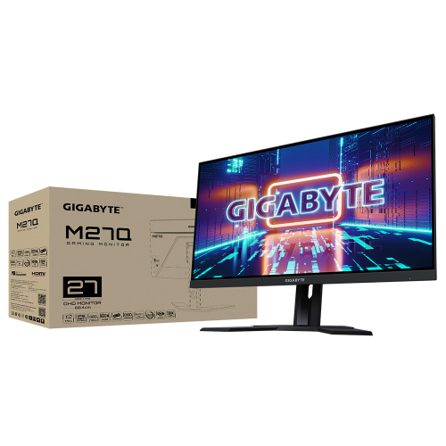 Купить Уценка монитор Gigabyte 27" M27Q Gaming Black (Повреждена упаковка, 773972) - цена в Харькове, Киеве, Днепре, Одессе
в интернет-магазине Telemart фото