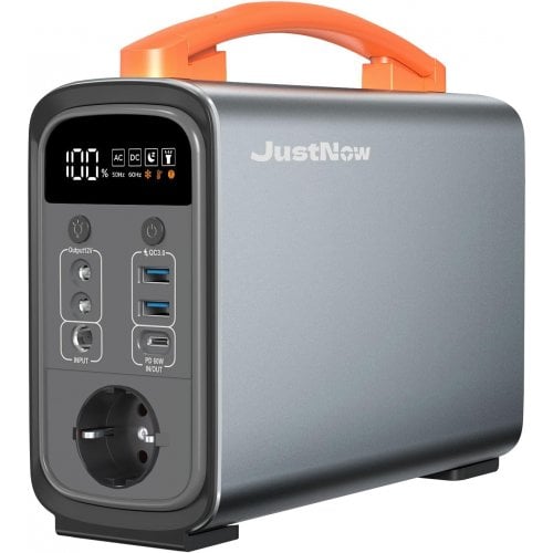 Купити Зарядна станція JustNow GT200 240W 320Wh - ціна в Києві, Львові, Вінниці, Хмельницькому, Франківську, Україні | інтернет-магазин TELEMART.UA фото