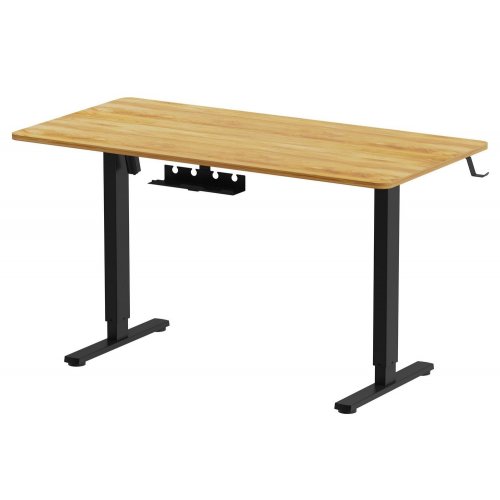 Купити Уцінка стіл з електро регулюванням висоти OfficePro ODE1470 Light Wood/Black (Пошкоджено пакування, 773992) - ціна в Києві, Львові, Вінниці, Хмельницькому, Франківську, Україні | інтернет-магазин TELEMART.UA фото