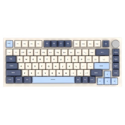 Купити Клавіатура Attack Shark K85 RGB Magnetic Switch (AS-6972792470290-B-UA) Blueberry - ціна в Києві, Львові, Вінниці, Хмельницькому, Франківську, Україні | інтернет-магазин TELEMART.UA фото