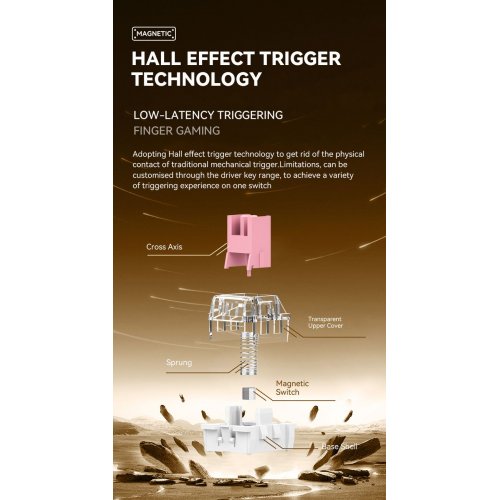 Купити Клавіатура Attack Shark K85 RGB Magnetic Switch (AS-6972792470290-B-UA) Blueberry - ціна в Києві, Львові, Вінниці, Хмельницькому, Франківську, Україні | інтернет-магазин TELEMART.UA фото