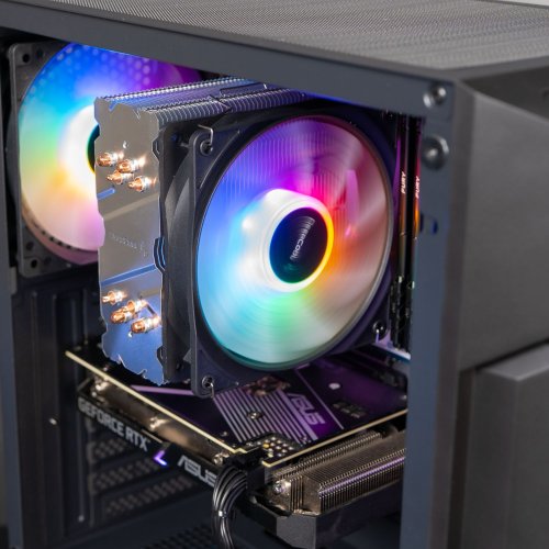 Комп'ютер HEXO Gaming RTX3050 Pro (HGP-5500N3050G8-16S1TBK) Black купити в Україні: Київ, Львів, Хмельницький, Тернопіль | Низька ціна, відгуки, характеристики від TELEMART фото