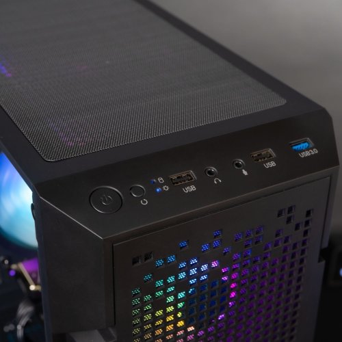 Купити Комп'ютер HEXO Gaming RTX3050 Pro (HGP-5500N3050G8-16S1TBK) Black - ціна в Києві, Львові, Вінниці, Хмельницькому, Франківську, Україні | інтернет-магазин TELEMART.UA фото