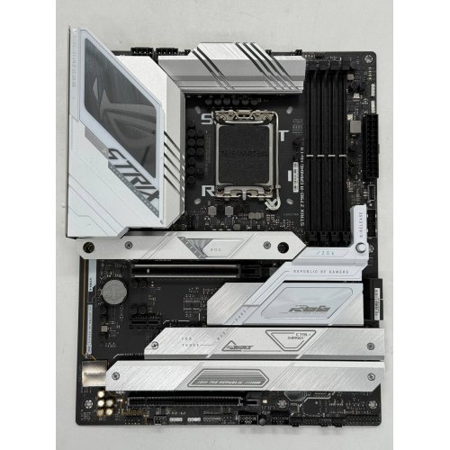 Купить Материнская плата Asus ROG Strix Z790-A Gaming II WIFI (s1700, Intel Z790) (Восстановлено продавцом, 774042) с проверкой совместимости: обзор, характеристики, цена в Киеве, Днепре, Одессе, Харькове, Украине | интернет-магазин TELEMART.UA фото