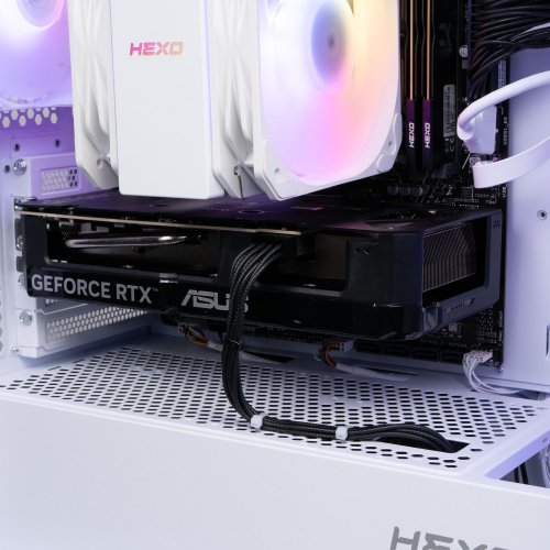 Компьютер HEXO Gaming TwinFront Pro+ (HGP-TF7500FN506T-D532S1TWH) White купить в Украине: Киев, Днепр, Харьков, Одесса  | Низкая цена, отзывы, характеристики от TELEMART фото