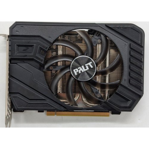 Відеокарта Palit GeForce GTX 1660 StormX 6144MB (NE51660018J9-165F) (Відновлено продавцем, 774050) купити з перевіркою сумісності: огляд, характеристики, ціна у Києві, Львові, Вінниці, Хмельницькому, Івано-Франківську, Україні | інтернет-магазин TELEMART.UA фото