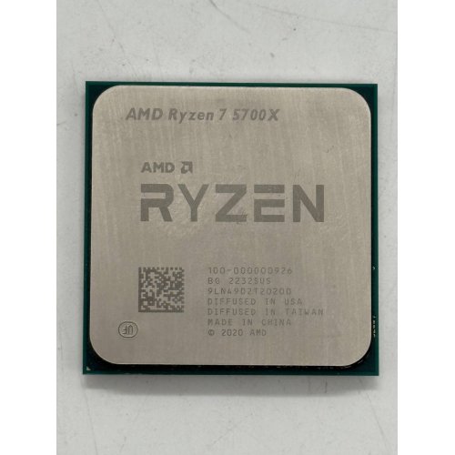 Процесор AMD Ryzen 7 5700X 3.4(4.6)GHz 32MB sAM4 Tray (100-000000926) (Відновлено продавцем, 774056) купити з перевіркою сумісності: огляд, характеристики, ціна у Києві, Львові, Вінниці, Хмельницькому, Івано-Франківську, Україні | інтернет-магазин TELEMART.UA фото