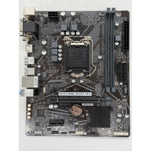 Материнська плата Gigabyte H410M S2H V3 (s1200, Intel H510) (Відновлено продавцем, 774064) купити з перевіркою сумісності: огляд, характеристики, ціна у Києві, Львові, Вінниці, Хмельницькому, Івано-Франківську, Україні | інтернет-магазин TELEMART.UA фото