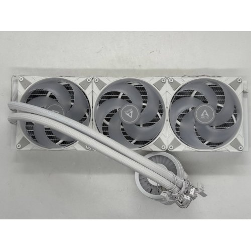 Готова сво Arctic Liquid Freezer III 420 A-RGB (ACFRE00153A) White (Відновлено продавцем, 774080) купити з перевіркою сумісності: огляд, характеристики, ціна у Києві, Львові, Вінниці, Хмельницькому, Івано-Франківську, Україні | інтернет-магазин TELEMART.UA фото