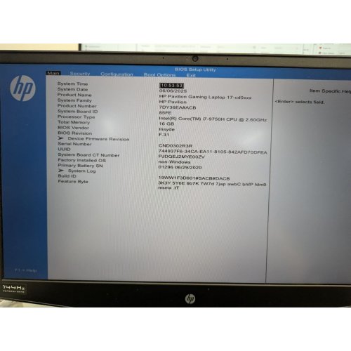Купить Ноутбук HP Pavilion Gaming 17-cd0013ur (7DY36EA) Dark Grey (Восстановлено продавцом, 774254) - цена в Харькове, Киеве, Днепре, Одессе
в интернет-магазине Telemart фото